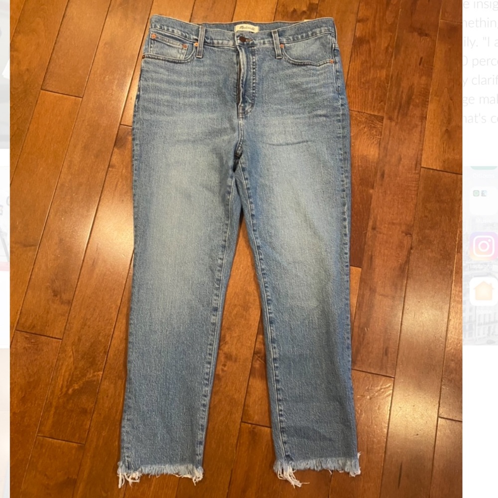 NWT MADEWELL PERFECT VINTAGE JEANS SIZE 32